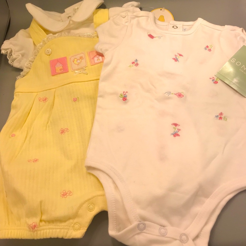 NWT Baby Girl items. 6 - 9 months. Adorable.